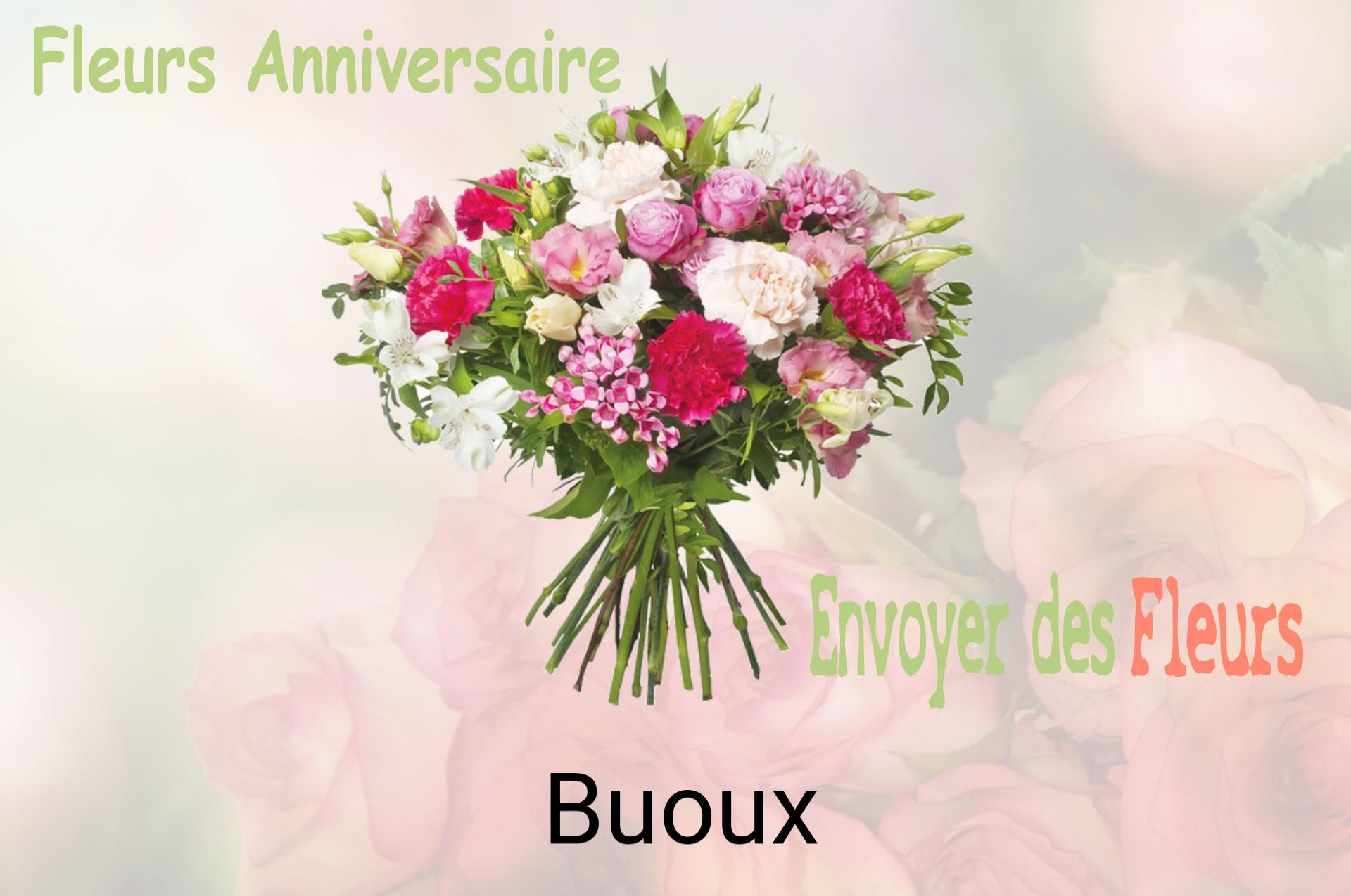 Bouquet de fleurs d’anniversaire livré à Buoux